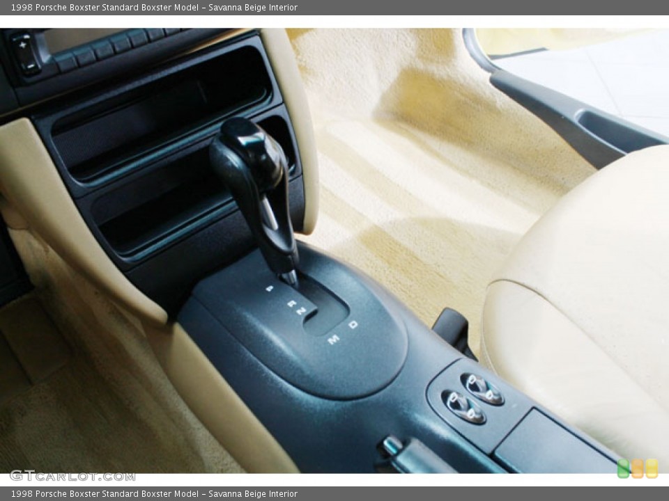 Savanna Beige Interior Transmission for the 1998 Porsche Boxster  #73202703