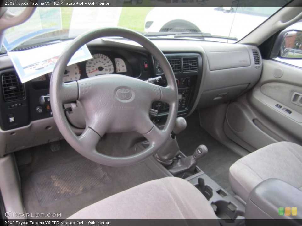 Oak Interior Prime Interior for the 2002 Toyota Tacoma V6 TRD Xtracab 4x4 #73203346