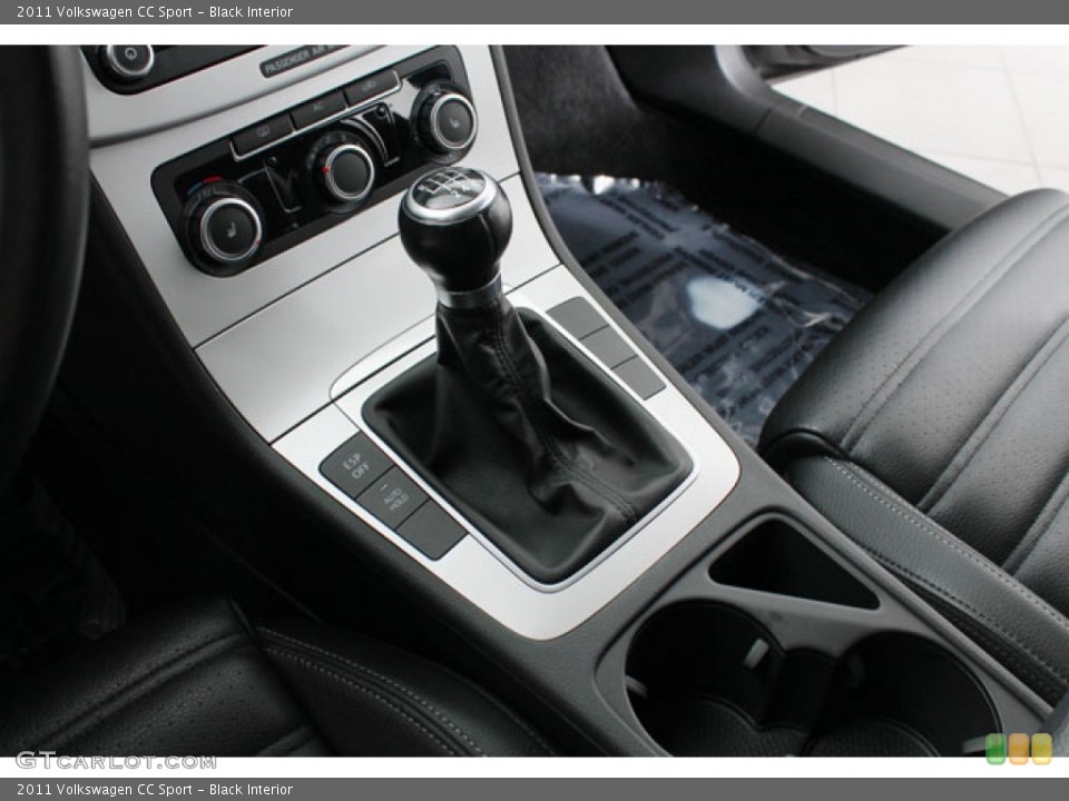 Black Interior Transmission for the 2011 Volkswagen CC Sport #73205070