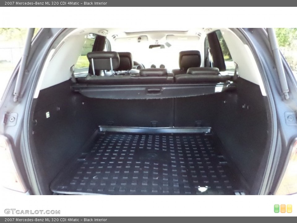 Black Interior Trunk for the 2007 Mercedes-Benz ML 320 CDI 4Matic #73205415
