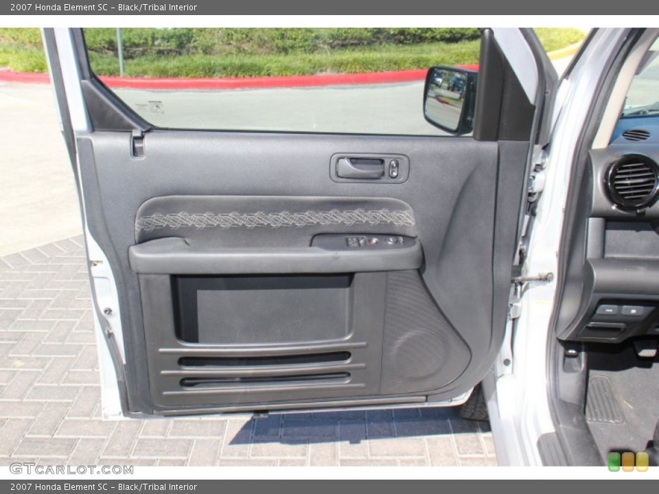 Black/Tribal Interior Door Panel for the 2007 Honda Element SC #73206618