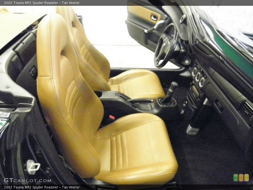Tan Interior Photo for the 2003 Toyota MR2 Spyder Roadster #73209117