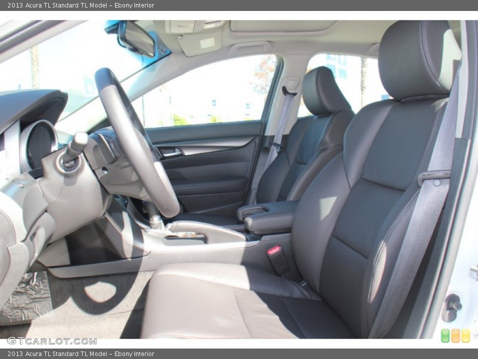 Ebony Interior Front Seat for the 2013 Acura TL  #73210171