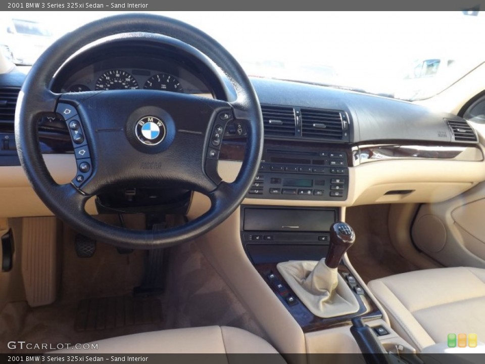 Sand Interior Dashboard for the 2001 BMW 3 Series 325xi Sedan #73210341