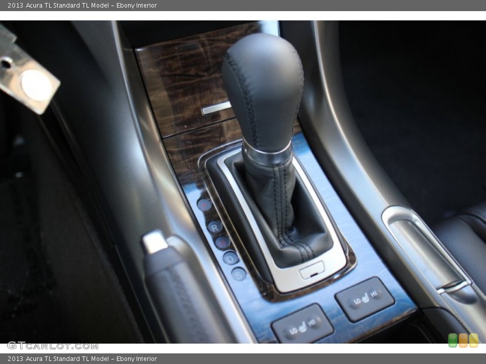 Ebony Interior Transmission for the 2013 Acura TL  #73210421
