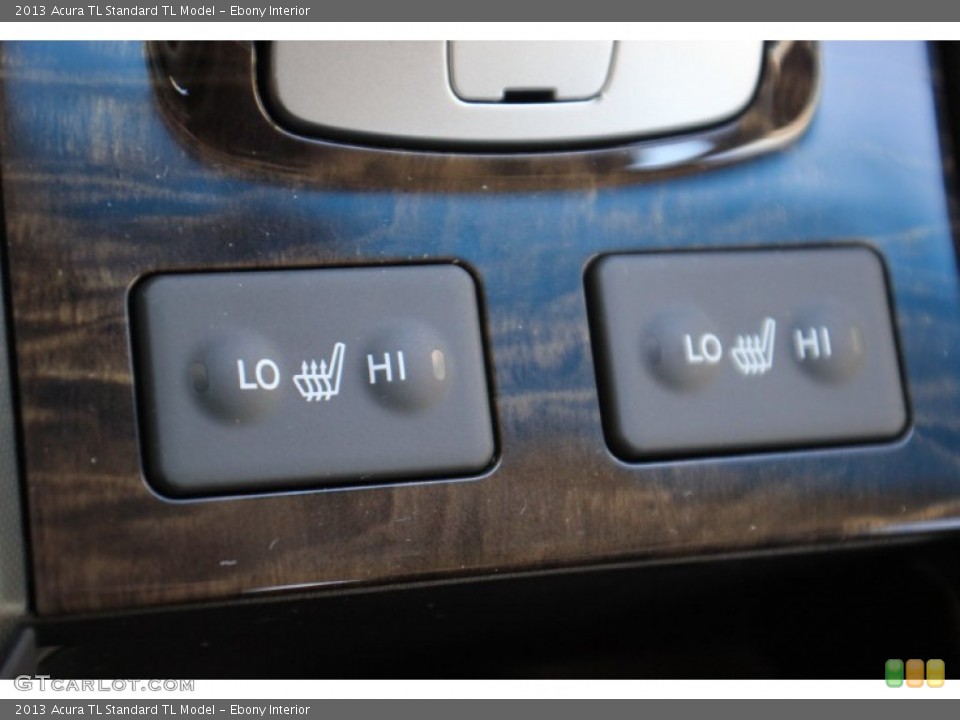 Ebony Interior Controls for the 2013 Acura TL  #73210443