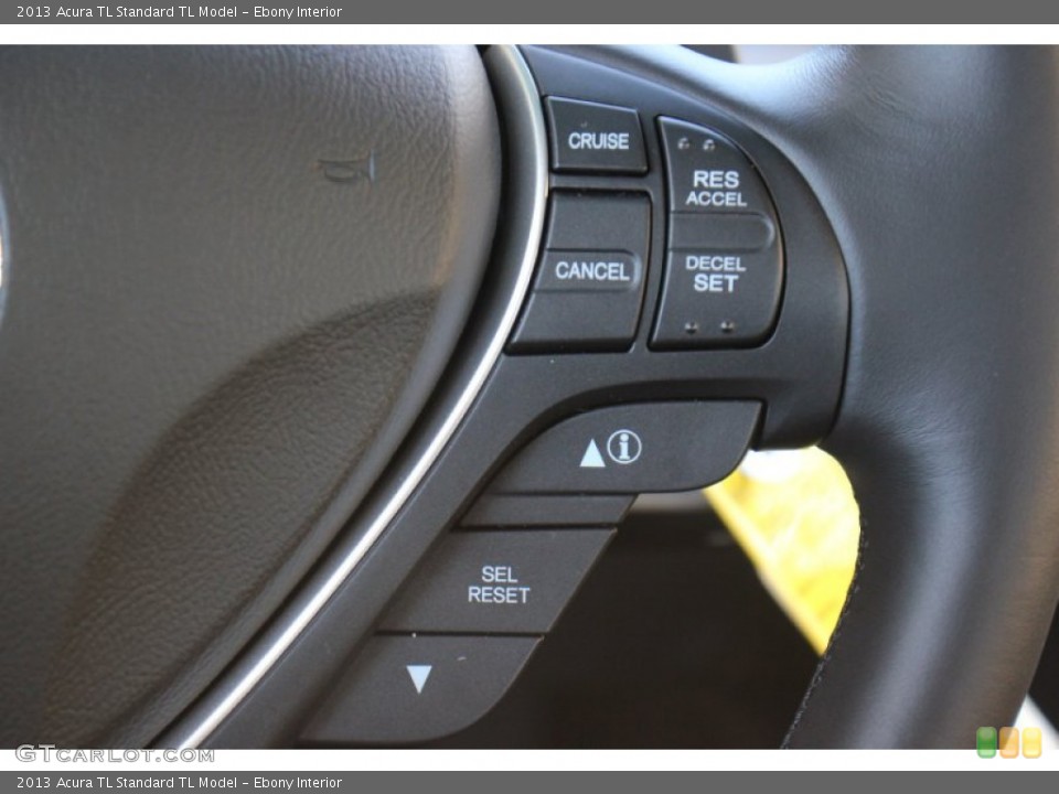 Ebony Interior Controls for the 2013 Acura TL  #73210461