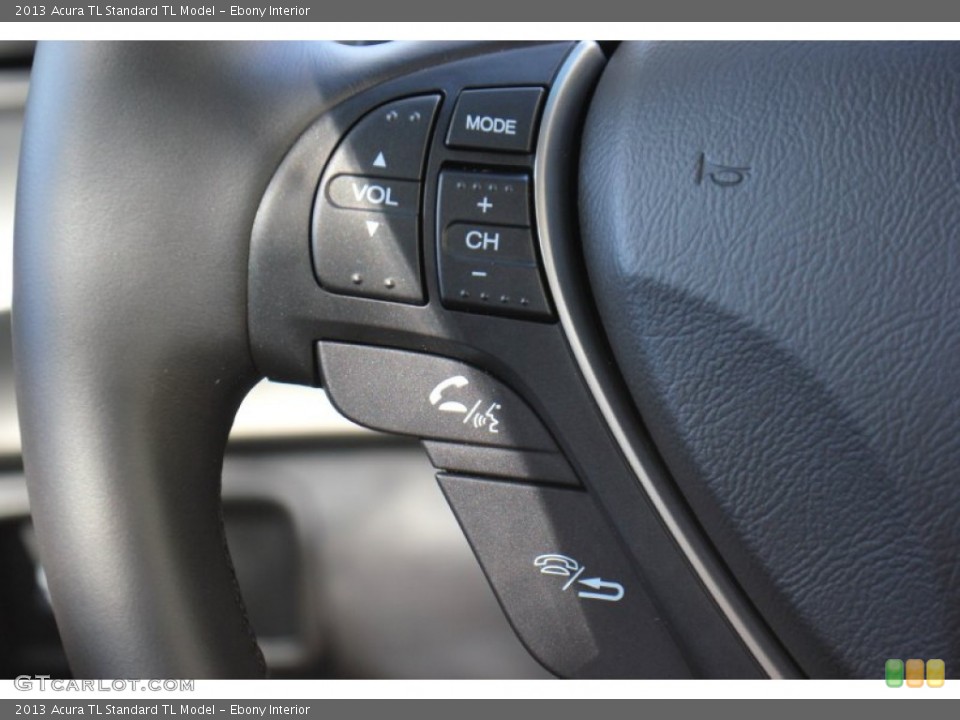 Ebony Interior Controls for the 2013 Acura TL  #73210479