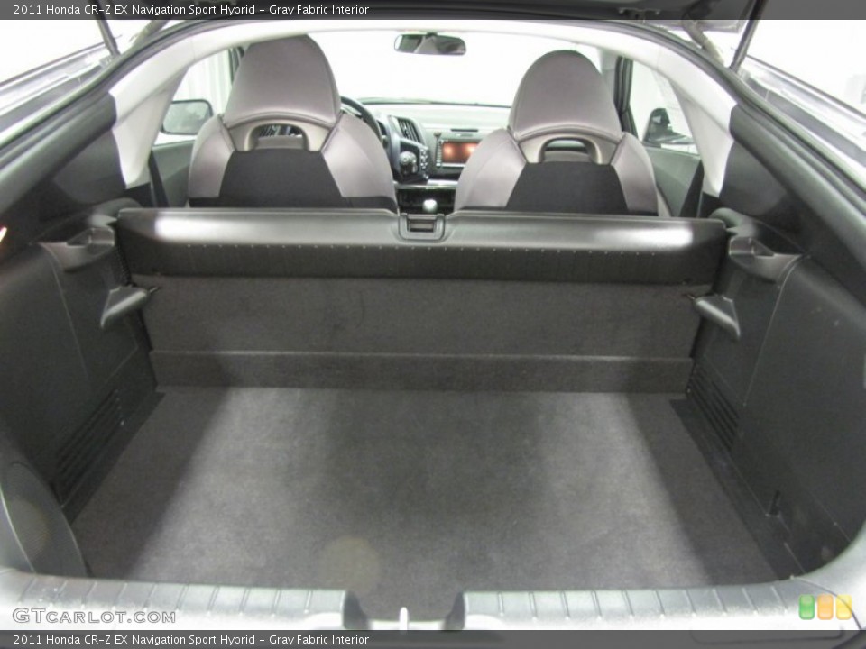 Gray Fabric Interior Trunk for the 2011 Honda CR-Z EX Navigation Sport Hybrid #73214927