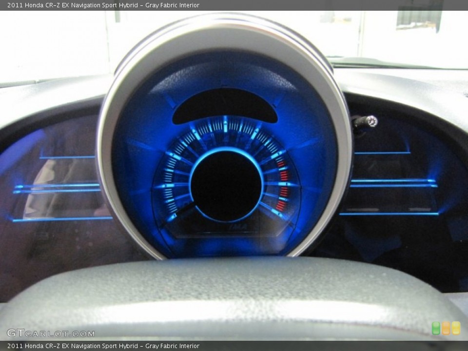 Gray Fabric Interior Gauges for the 2011 Honda CR-Z EX Navigation Sport Hybrid #73215246
