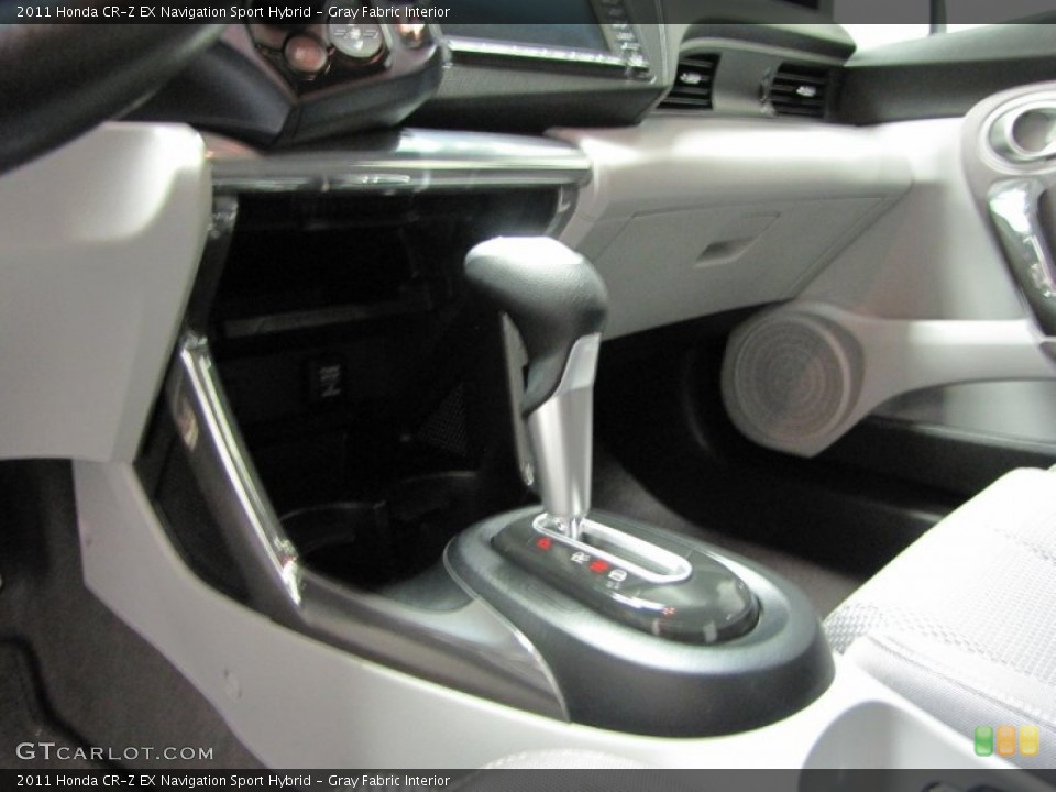 Gray Fabric Interior Transmission for the 2011 Honda CR-Z EX Navigation Sport Hybrid #73215357