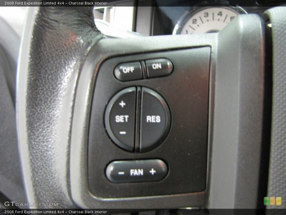 Charcoal Black Interior Controls for the 2008 Ford Expedition Limited 4x4 #73217878