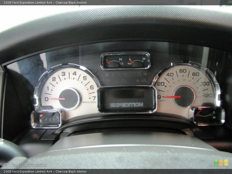 Charcoal Black Interior Gauges for the 2008 Ford Expedition Limited 4x4 #73217979