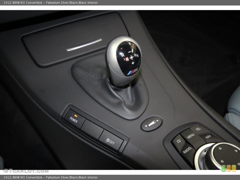 Palladium Silver/Black/Black Interior Transmission for the 2012 BMW M3 Convertible #73222437