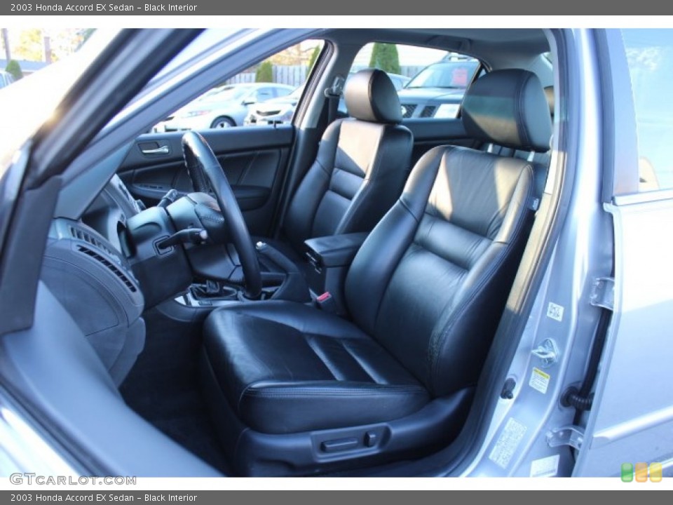 Black Interior Photo for the 2003 Honda Accord EX Sedan #73224330
