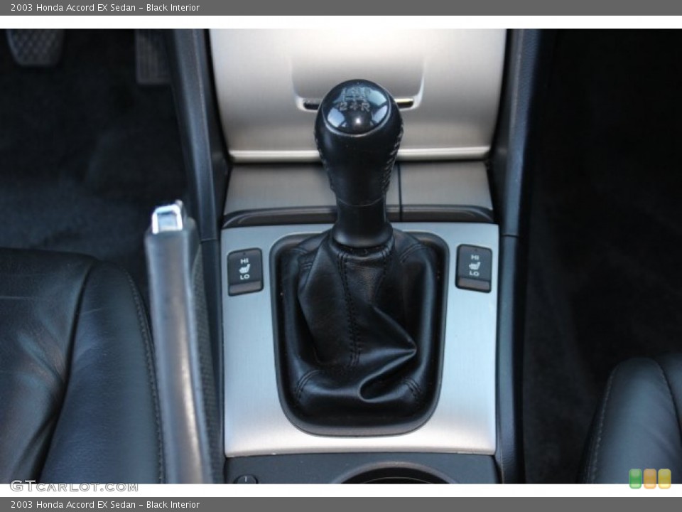 Black Interior Transmission for the 2003 Honda Accord EX Sedan #73224366