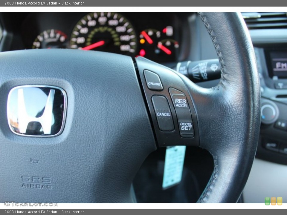 Black Interior Controls for the 2003 Honda Accord EX Sedan #73224408