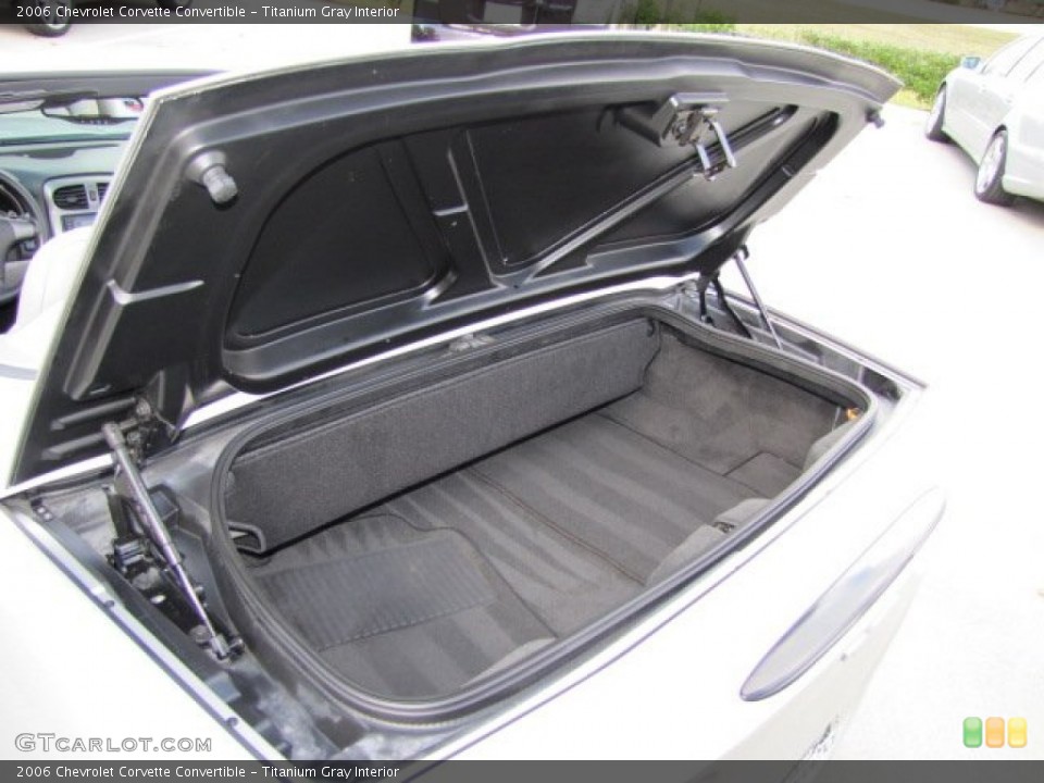 Titanium Gray Interior Trunk for the 2006 Chevrolet Corvette Convertible #73224915