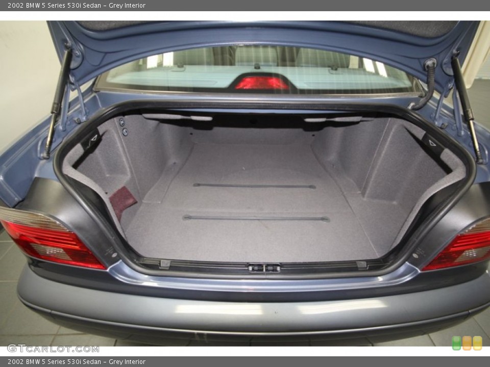 Grey Interior Trunk for the 2002 BMW 5 Series 530i Sedan #73225935