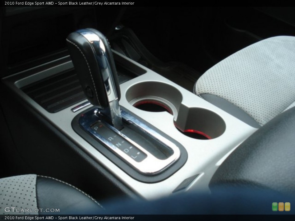Sport Black Leather/Grey Alcantara Interior Transmission for the 2010 Ford Edge Sport AWD #73226495