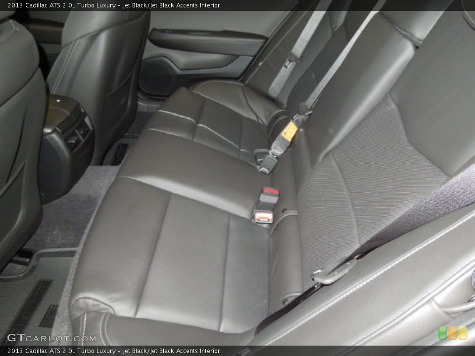 Jet Black/Jet Black Accents Interior Rear Seat for the 2013 Cadillac ATS 2.0L Turbo Luxury #73230657