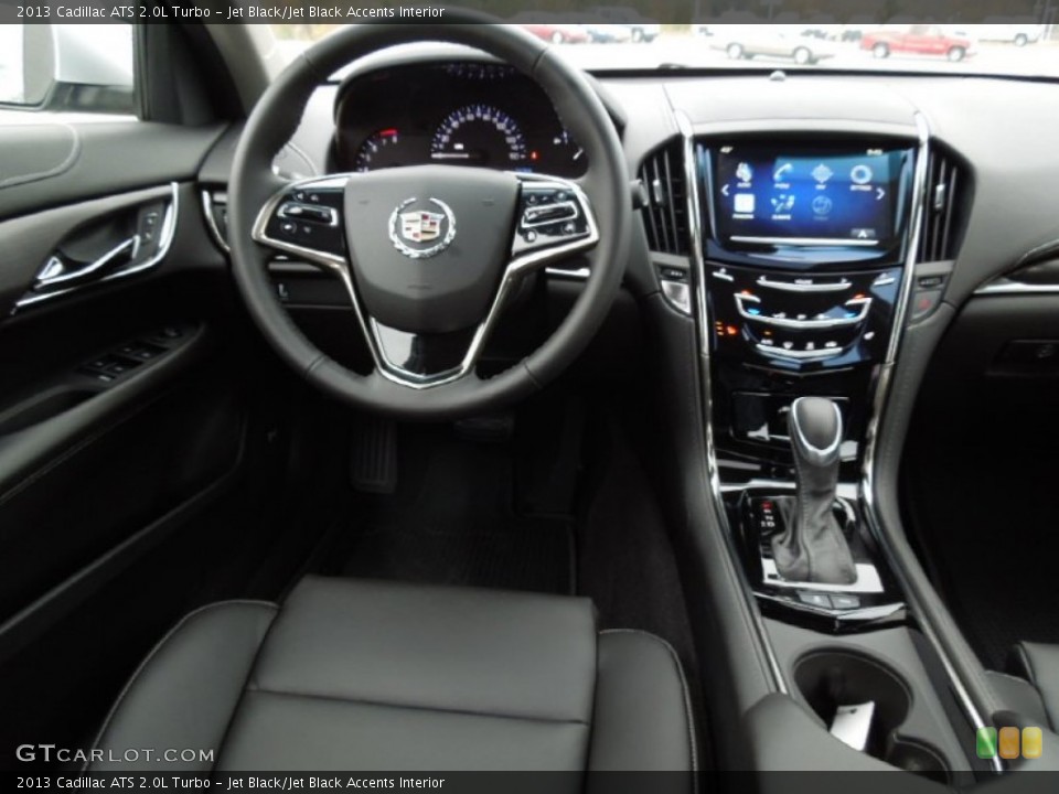 Jet Black/Jet Black Accents Interior Dashboard for the 2013 Cadillac ATS 2.0L Turbo #73230918