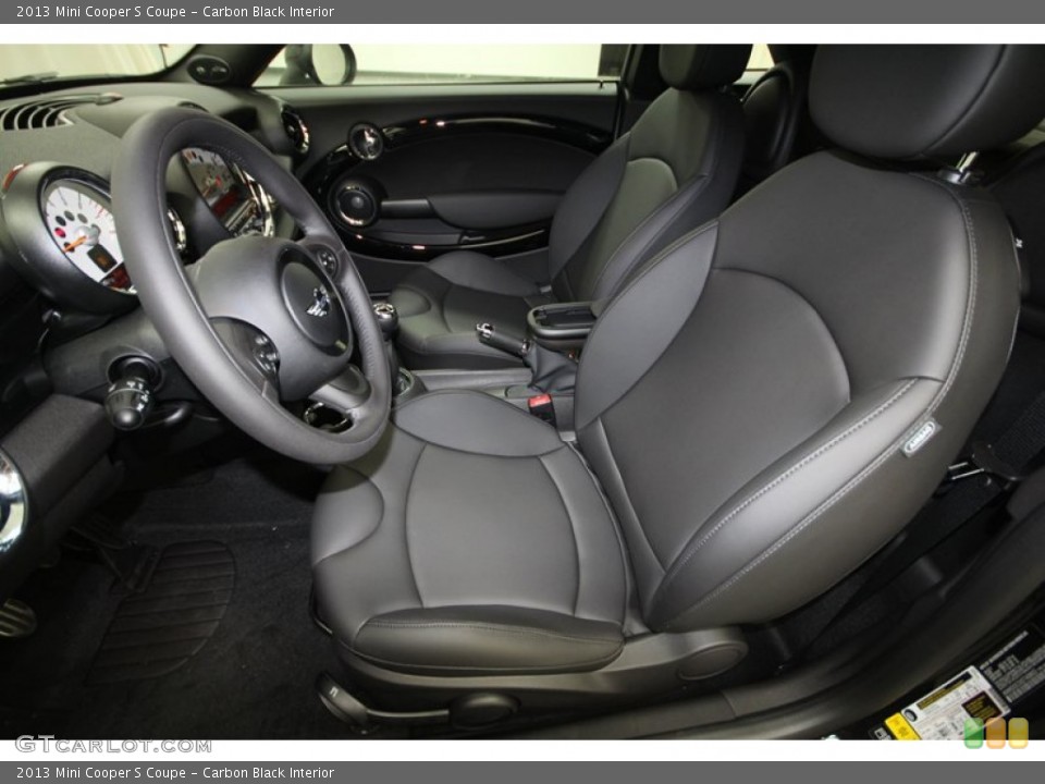 Carbon Black Interior Photo for the 2013 Mini Cooper S Coupe #73230966