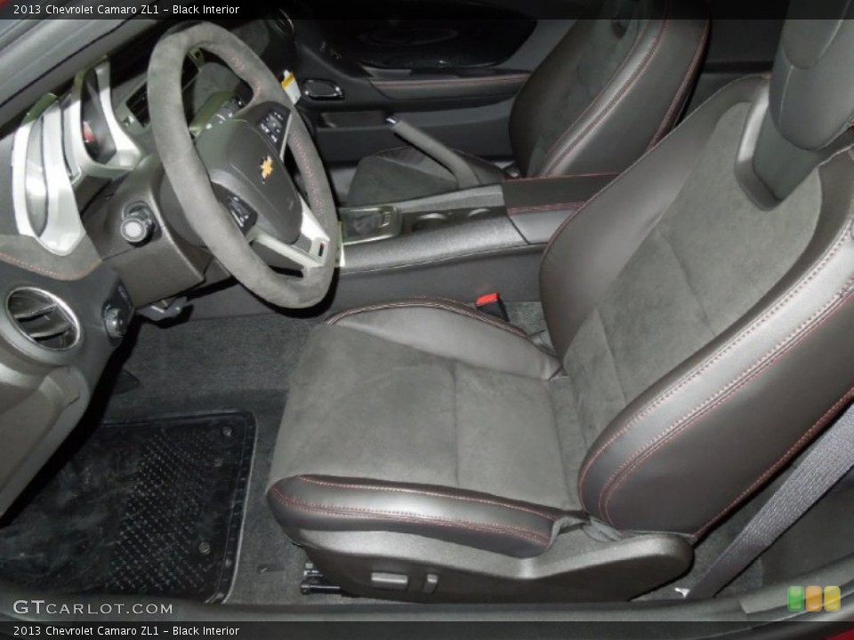 Black Interior Front Seat for the 2013 Chevrolet Camaro ZL1 #73231062