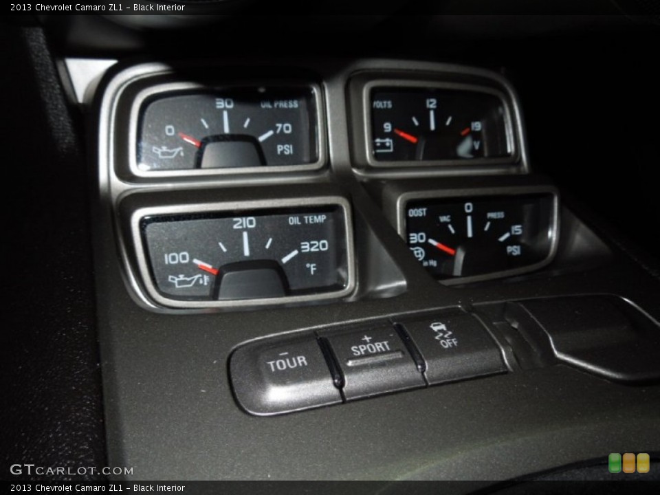 Black Interior Gauges for the 2013 Chevrolet Camaro ZL1 #73231170
