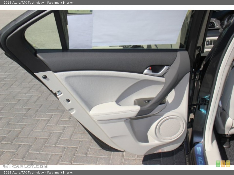 Parchment Interior Door Panel for the 2013 Acura TSX Technology #73234188