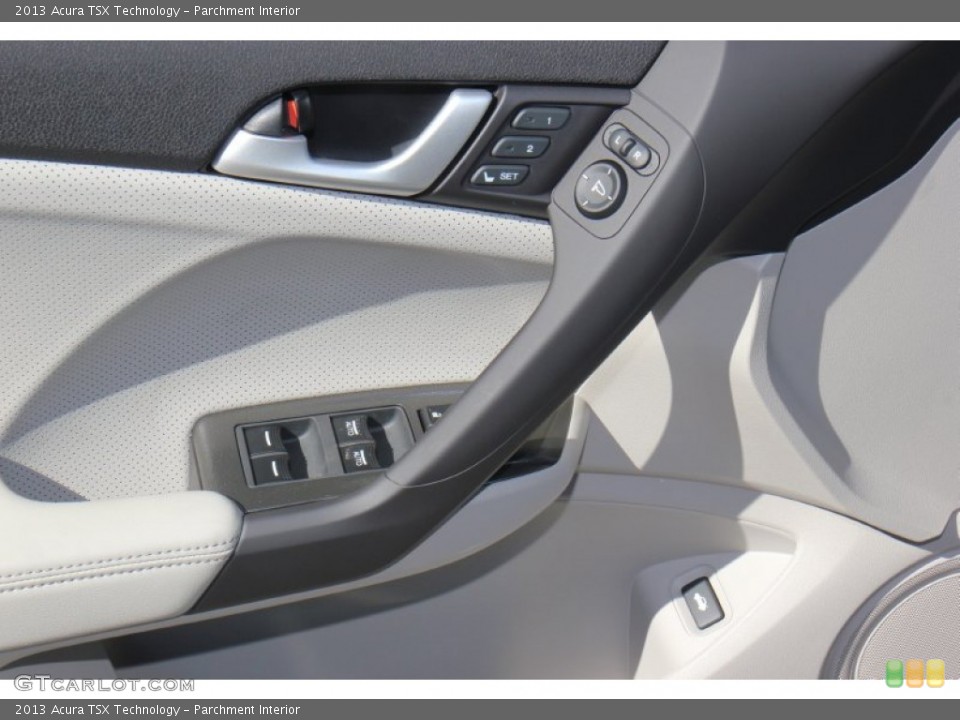 Parchment Interior Controls for the 2013 Acura TSX Technology #73234285