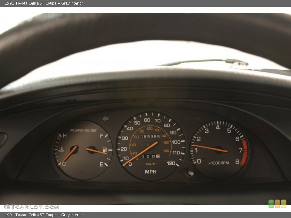 Gray Interior Gauges for the 1991 Toyota Celica ST Coupe #73234770