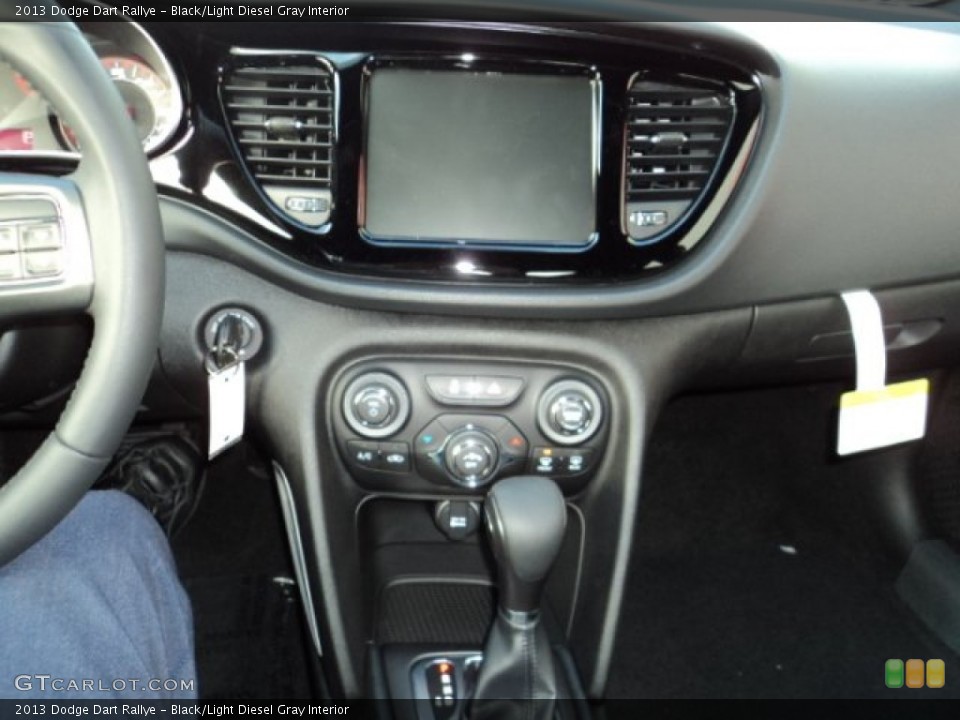 Black/Light Diesel Gray Interior Controls for the 2013 Dodge Dart Rallye #73237959