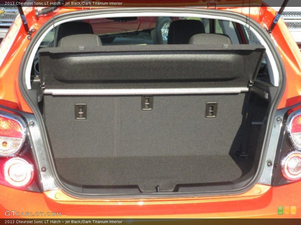 Jet Black/Dark Titanium Interior Trunk for the 2013 Chevrolet Sonic LT Hatch #73239613