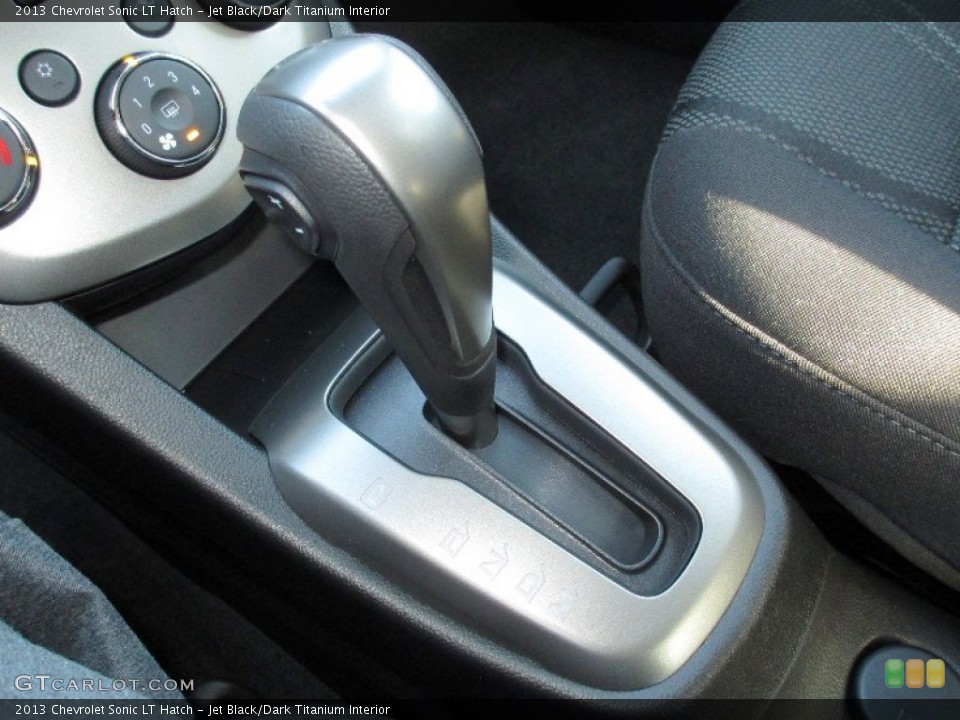 Jet Black/Dark Titanium Interior Transmission for the 2013 Chevrolet Sonic LT Hatch #73239723