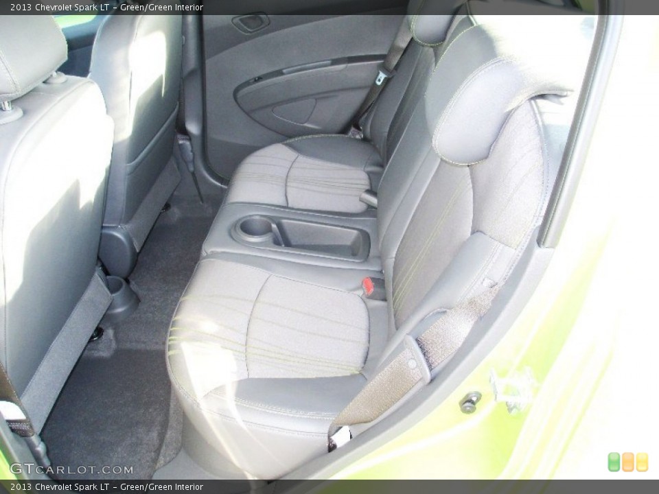 Green/Green Interior Rear Seat for the 2013 Chevrolet Spark LT #73240152
