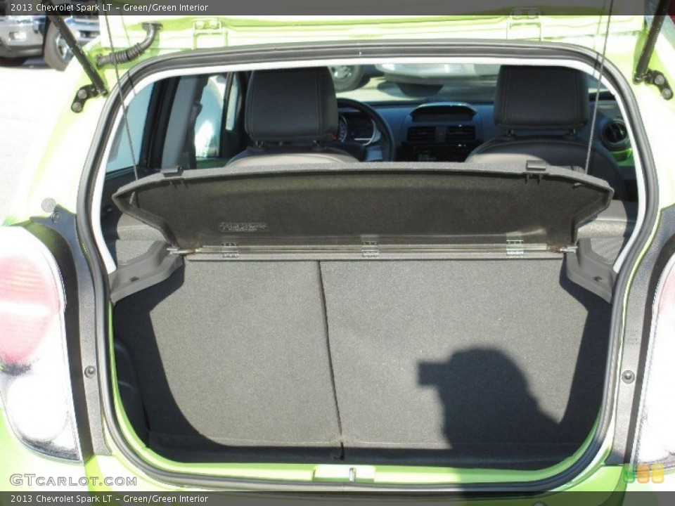 Green/Green Interior Trunk for the 2013 Chevrolet Spark LT #73240177