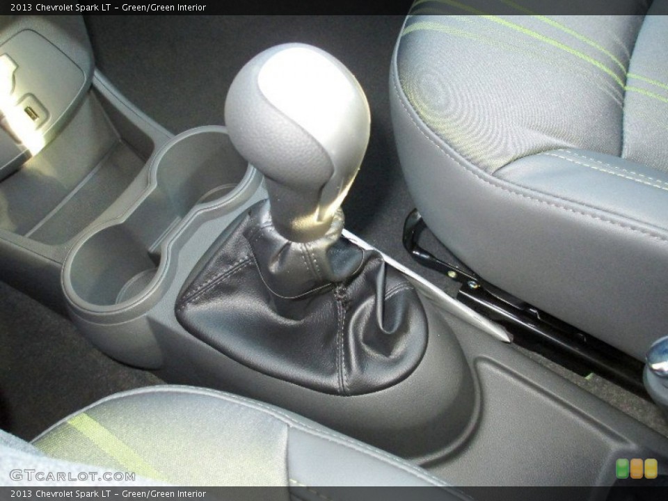 Green/Green Interior Transmission for the 2013 Chevrolet Spark LT #73240263