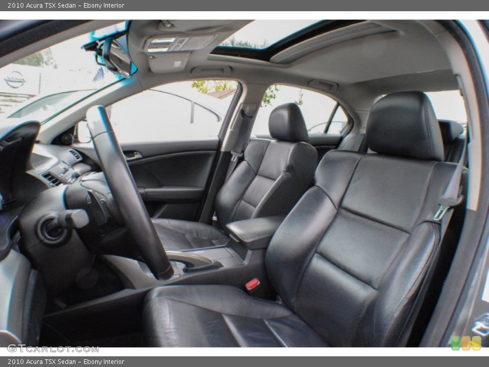 Ebony Interior Photo for the 2010 Acura TSX Sedan #73243884