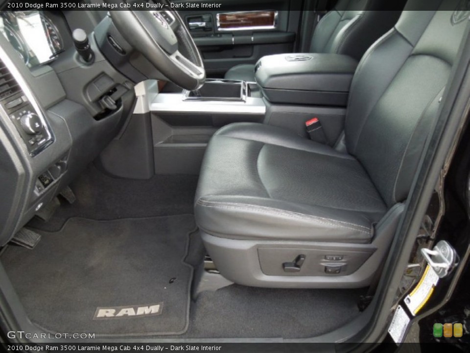 Dark Slate Interior Photo for the 2010 Dodge Ram 3500 Laramie Mega Cab 4x4 Dually #73246146