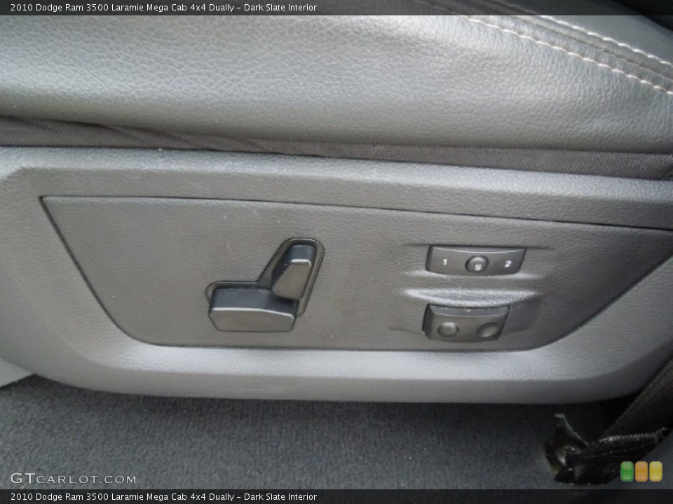 Dark Slate Interior Controls for the 2010 Dodge Ram 3500 Laramie Mega Cab 4x4 Dually #73246173