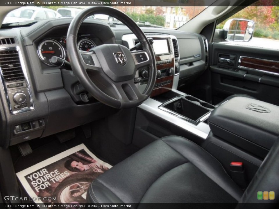 Dark Slate Interior Prime Interior for the 2010 Dodge Ram 3500 Laramie Mega Cab 4x4 Dually #73246728