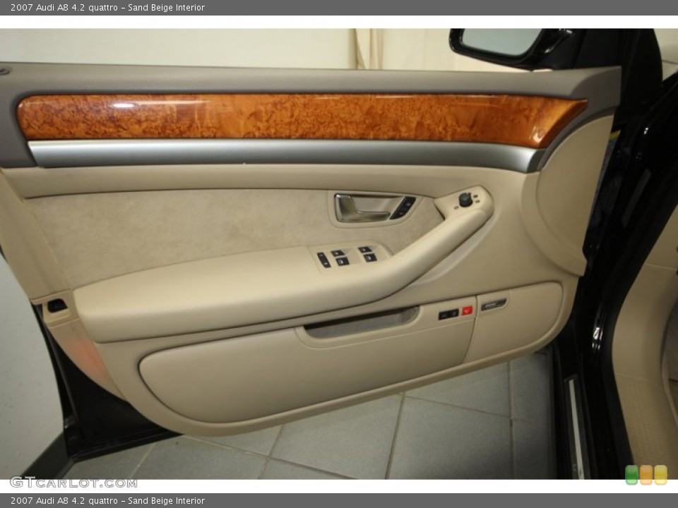 Sand Beige Interior Door Panel for the 2007 Audi A8 4.2 quattro #73247829