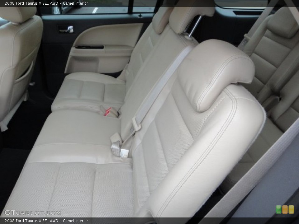 Camel Interior Rear Seat for the 2008 Ford Taurus X SEL AWD #73247871