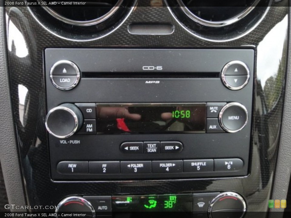 Camel Interior Audio System for the 2008 Ford Taurus X SEL AWD #73248186
