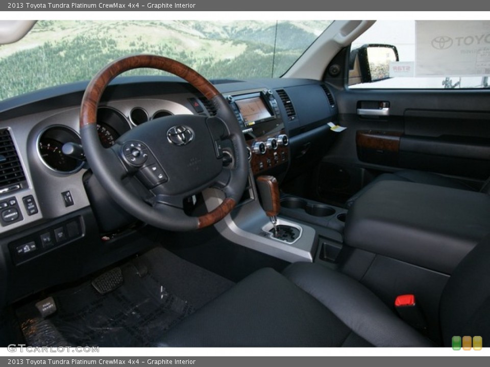 Graphite Interior Prime Interior for the 2013 Toyota Tundra Platinum CrewMax 4x4 #73248596