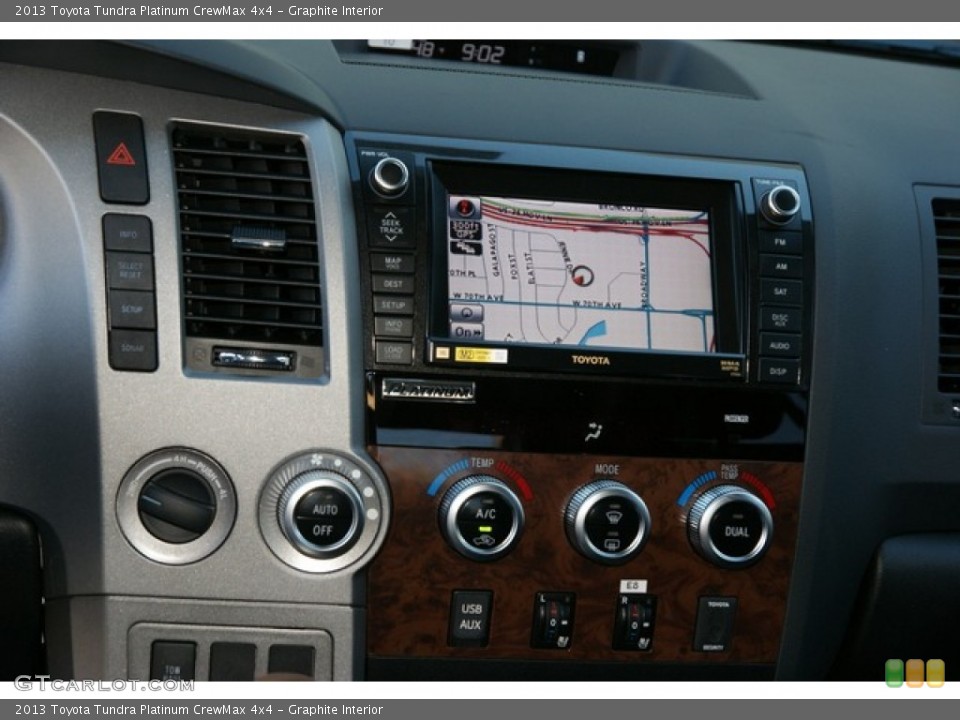 Graphite Interior Navigation for the 2013 Toyota Tundra Platinum CrewMax 4x4 #73248624