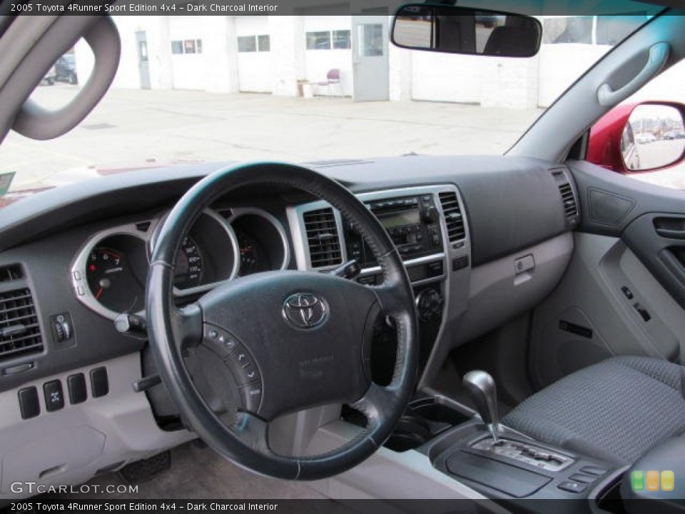 Dark Charcoal Interior Dashboard for the 2005 Toyota 4Runner Sport Edition 4x4 #73249011