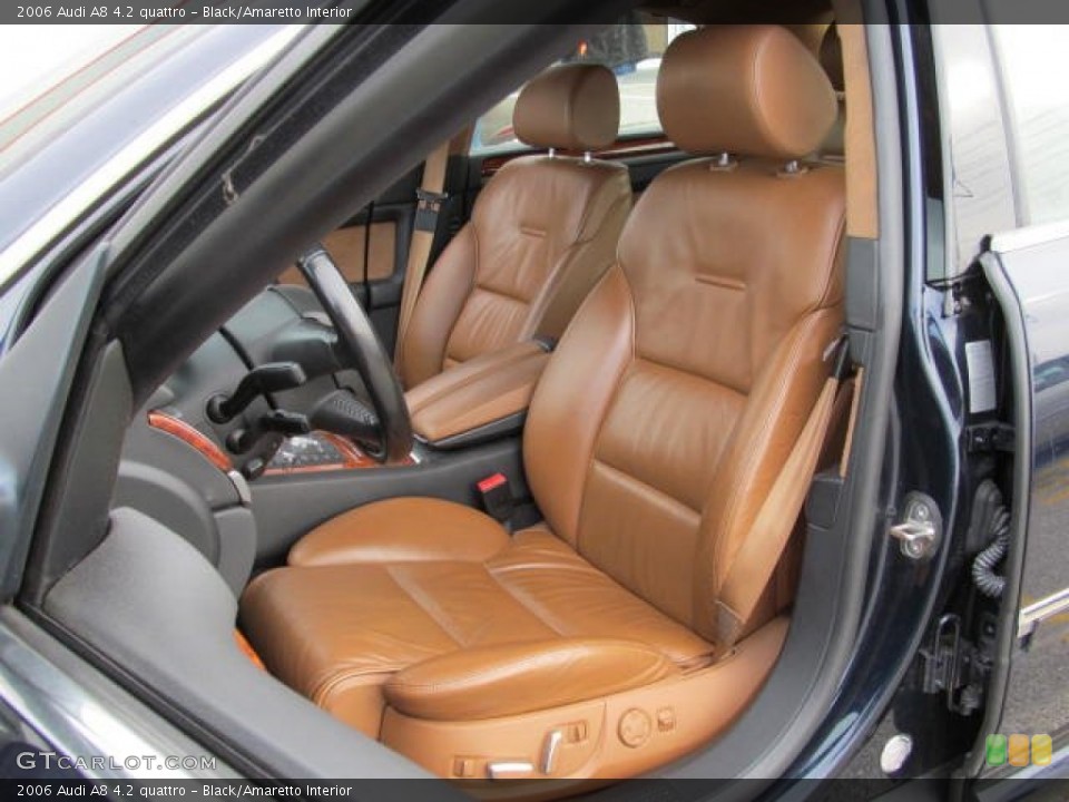 Black/Amaretto Interior Front Seat for the 2006 Audi A8 4.2 quattro #73251849