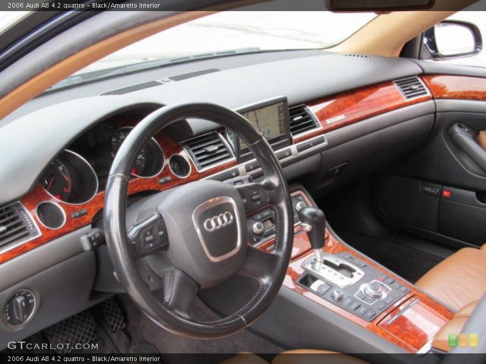 Black/Amaretto Interior Dashboard for the 2006 Audi A8 4.2 quattro #73251921
